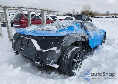 2021 Chevrolet Corvette Stingray Rwd 1Lt из США, поврежденный, VIN 1G1YA2D42M5118948